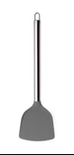 Paslanmaz Çelik Saplı Silikon Turner Spatula - 1