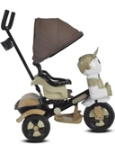 Ümit Babyhope Yupi Triycle Üç Tekerlekli Lüks Bisiklet Kahverengi 03012570 - 2