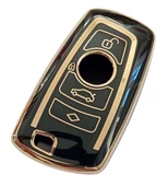 Bmw F Serisi CAS4 Smart Anahtar Kumanda Kılıfı Oto Anahtarlık Siyah 4 Tuşlu thumbnail 2