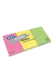Mas 3651 Yapışkanlı Not Kağıdı 35 x 51 mm 3 x 100 Yaprak - 1