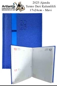 2025 Ajanda Ciltli Dermo Kapak 1 Adet 17x24 cm Ajanda 2025 Çizgili Ajanda Günlük Planlayıcı Termo Kapak 7017 Ofis Okul - 2