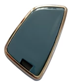 Bmw F G Serisi Fem Smart Anahtar Kumanda Kılıfı Oto Anahtarlık Gri Gold thumbnail 3