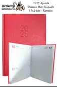 2025 Ajanda Ciltli Thermo Kapak 1 Adet 17x24 cm Ajanda 2025 Çizgili Ajanda Günlük Planlayıcı Termo Kapak 997 Ofis Okul - 3