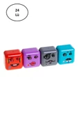 Adel Cubies Emoji Kalemtraş 24'lü - 1