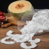 Bone Çok Amaçlı Kullan At Tazeliği Koruyan Tencere Pratik Lastikli Gıda Bonesi 100 Adet - 1