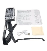 Şarjlı Gözlük Büyüteç 4 Farklı Lens 11537dc - 7