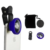 Süper Geniş Açı Özçekim Kamera Lens Iphone 5/5 S/6/6 Artı Samsung Galaxy Not 3, 5 - 4