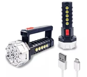 P-17 17+5 Cob Ledli Işıldak Fener thumbnail 1