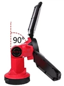 P-8801 Şarjlı Katlanabilir 3xcob Led+ 3w Led Çok Fonksiyonlu Kamp Feneri - 3