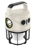 Ps-22025 Çift Işıklı Type-c Powerbank Özellikli Taşınabilir Şarj Edilebilir Kamp Lambası thumbnail 1