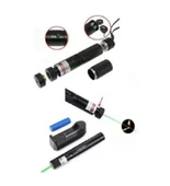 Şarjlı Turbo Yeşil Lazer Pointer Kibrit Yakabilen 15000 Mv Güç 5000mw - 1