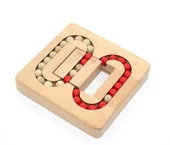 Ahşap Eğitici Rubik Küp Oyunu 92-740 - 1
