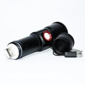 Xml-2 Led 1.000 Lümen  Usb Şarjlı El Feneri  Wt-611 - 5