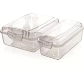 Takeaway Ergonomik Asorti Çatal Bıçaklı Pratik Yoğurt Saklama Kabı - 3