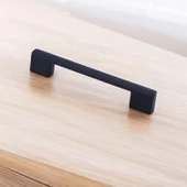 Gölcük 128 mm (SERT PLASTİK) Kulp Siyah Mobilya Çekmece Mutfak Dolap Dolabı Kulpu Kulbu Kulpları - 6