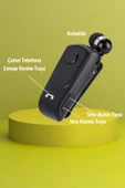 Telefon Bağlantılı Makaralı Kulaklıklı Bluetooth Kulaklık - 8