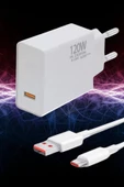 120w Usb Hızlı Type C Uçlu Kablolu Şarj Aleti - 6
