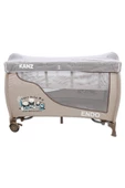KANZ Endo Lüx Arakatlı Oyun Parkı 70x110 Kahverengi - 5