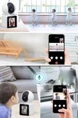 Wifi Bağlantılı Görüntülü Görüşme Sağlayabilen Ev Tipi Güvenlik Kamerası - 8