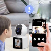 Wifi Bağlantılı Görüntülü Görüşme Sağlayabilen Ev Tipi Güvenlik Kamerası - 2