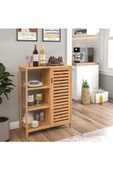 Panalı Bambu Çekmeceli Dolap PNL-B10250 - 2