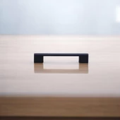 Gölcük 128 mm (SERT PLASTİK) 10 ADET Siyah Mobilya Çekmece Mutfak Dolap Dolabı Kulpu Kulbu Kulpları thumbnail 3