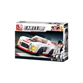 Sluban Car Club Yarış Arabası_ Beyaz 1016000164000 - 1