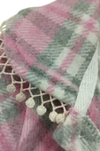 Kız Bebek Takım Yünlü Ekose Ceket Sweat Fitilli Pantolon - 6