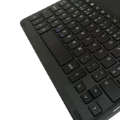 Alcatel 1T 7" Uyumlu Kablosuz Bluetooth Şarj Edilebilir Klavye  Slim Klavye - 1