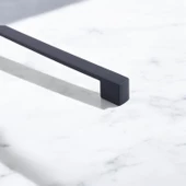 Gölcük 160 mm (SERT PLASTİK) Kulp Siyah Mobilya Çekmece Mutfak Dolap Dolabı Kulpu Kulbu Kulpları - 4