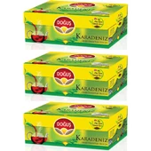 Doğuş Karadeniz Bergamot Aromalı Demlik Poşet 48 Li 153 gr x 3 Adet thumbnail 2