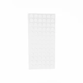 Furndiy Kendinden Yapışkanlı Vida Tapası Beyaz 15 mm Yuvarlak 78 Parça - 1