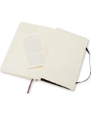 Defter Yumuşak Kapak L Boy Kareli Siyah Qp617 - 4