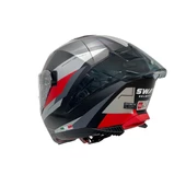 KASK SWAY SW 865 TITAN Black White Red GÜNEŞ GÖZLÜKLÜ thumbnail 4