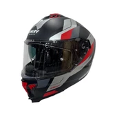 KASK SWAY SW 865 TITAN Black White Red GÜNEŞ GÖZLÜKLÜ thumbnail 1