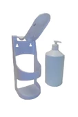 Smax Dirsek Temaslı Pompalı Sabunluk Dezenfektan Duvar Aparatı 1000ml - 1