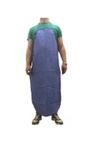 Smax Pvc Su Geçirmez Kadın Erkek Mutfak Kasap Önlüğü Iş Işçi Önlüğü Mavi 120cm Boy - 1