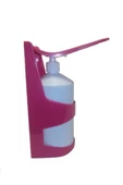 Smax Dirsek Temaslı Pompalı Sabunluk Dezenfektan Duvar Aparatı 1000ml - 1