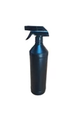 TUR-AY KİMYA 1000ml Tetikli Sprey Şişesi, Çiçek Sulama Spreyi Boş Şişe Uzun Siyah - 2
