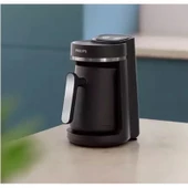 Philips HDA150/61 Siyah-Parlak Metal Türk Kahve Makinesi thumbnail 2