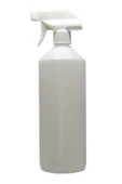 Smax Boş Şişe Polietilen Plastik 1 Lt + Valf Takım 10 Adet - 1
