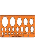 Maped Elips Çizim Şablonu X08821 - 1
