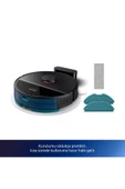 Philips 3000 Serisi Islak Kuru Moplu Siyah Robot Süpürge,4000 Pa, Sert Zemin ve Halıya Uygun - 8