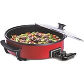 CONTİ CPT-2050L ELEKTRİKLİ MULTİPAN TAVA 40 CM KIRMIZI - 1