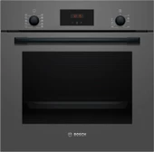 Bosch HBF512BH1T Antrasit Gri 66 lt Ankastre Fırın - 1