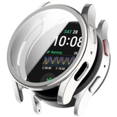 Samsung Galaxy Watch 7 44mm Uyumlu Kasa Ekran Koruyucu 360 Tam Koruma Kılıf Kapak - 7