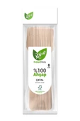 Roll-Up Doğaya Dönüş Ekolojik Doğal Doğa Dostu %100 Ahşap Çatal - 16 Cm. - 8'li Paket - 1