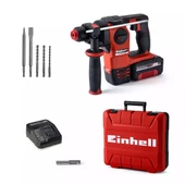 Einhell HEROCCO 1adx3,0Ah Akü 5Parça Uç Akülü Matkap ve Kırıcı Delici Seti - 1