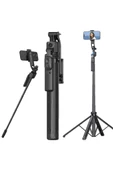 Torima C17 Telefon Tutucu Çok Amaçlı 1.6m Tripod Kamera Tripod - 4
