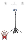 Torima C17 Telefon Tutucu Çok Amaçlı 1.6m Tripod Kamera Tripod - 1